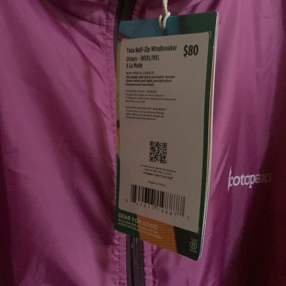 NWT Cotopaxi Teca Windbreaker - Picture 2 of 5